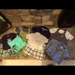 24 month boy summer outfit bundle